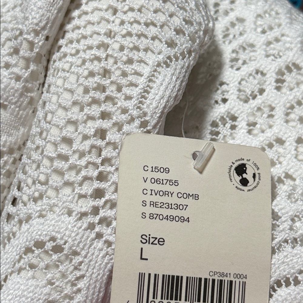 Free People White Lace Midi Dress NEW - Picture 8 of 9